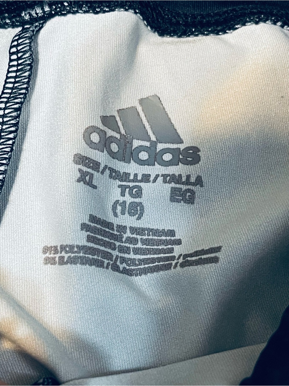 adidas White and Black with Logo Print - Picture 4 of 8